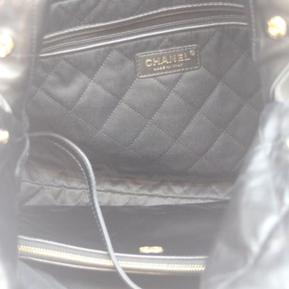 Chanel As3260 Black Shiny Calf Chanel 22 Small Ghardware