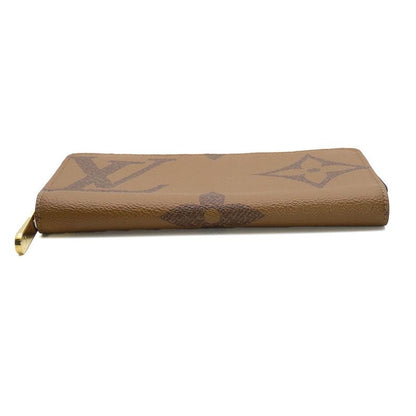 Louis Vuitton Long Wallet Zippy Wallet M69353 Monogram Reverse Brown Gold