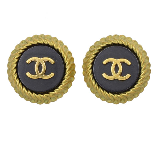Chanel Cocomark Round Earring