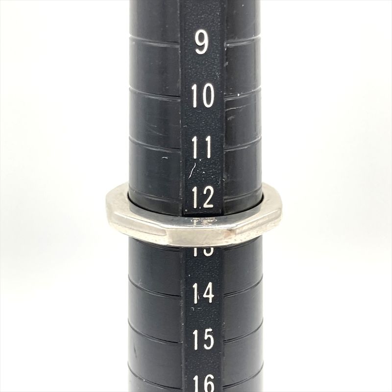 Gucci Octagon Ring Approx 125 Size Sv925 48g Silver Unisex