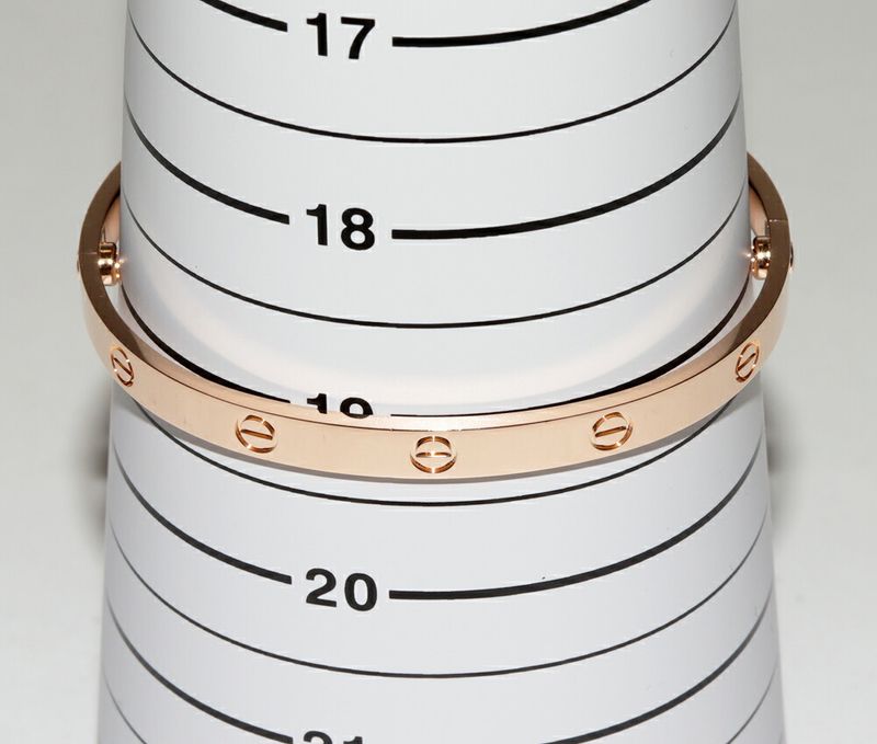 Cartier Bracelet Bangle 18K Pink Gold Love Bracelet B60674