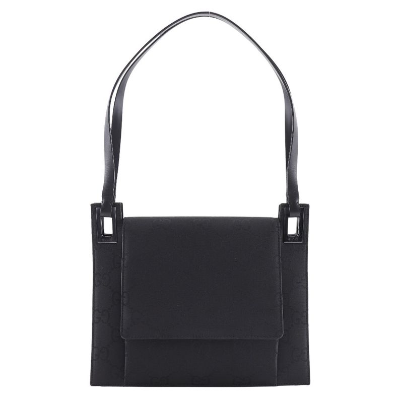 Gucci GG 001.3068 Satin Black Ladies Tote Bag