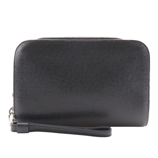 Louis Vuitton Baikal M30182 Taiga Ardoise Black Vi0094 Men's Second Bag