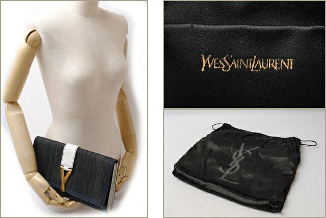 YVES Saint Laurent Yves Saint Laurent Brand Bag Similar Used Clutch Bag Second