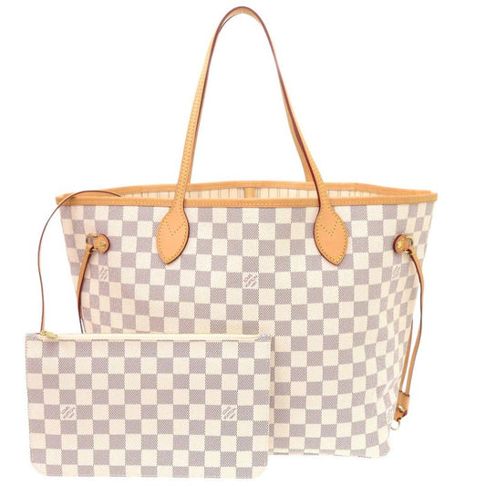 Louis Vuitton New Shape Neverfull MM Damier Azure N41361 Tote Bag LV 0562 Louis