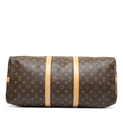 Louis Vuitton Monogram Keepall Bandoliere 50 Boston Bag Shoulder Bag 2WAY