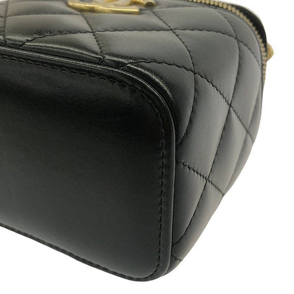 Chanel | Ap2292 Coco Marc Matelasse Lambskin Vanity Chain Pouch Shoulder Bag