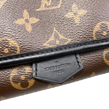 Louis Vuitton Shoulder Bag Magnetic Messenger M45557 Monogram Macassar Louis