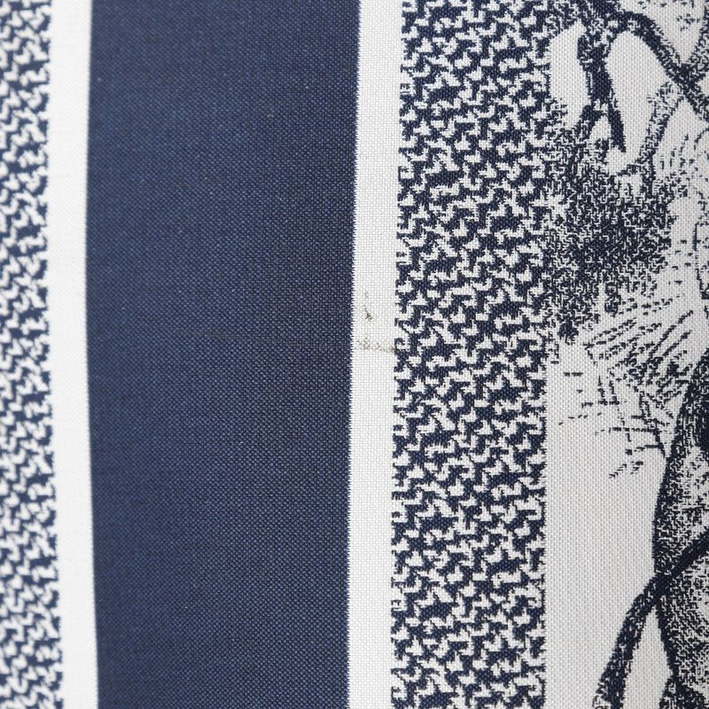 Dior Christian Dior Small Backpack Toile De Jouy M6108sntj Nylon Black/white