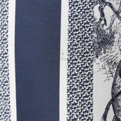 Dior Christian Dior Small Backpack Toile De Jouy M6108sntj Nylon Black/white