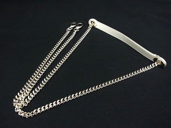 Christian Dior Leather Chain Bag Shoulder Strap Shoulder Crossbody