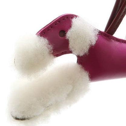 Hermes Buddy Charm Mouton X Anion Agno Milo Rose Purple X Rouge Gleau X Ecru