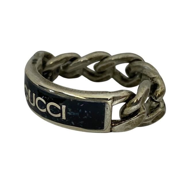 Gucci 678711 Ring Chain Ring Accessories Jewelry Small Item Logo Sv925 Silver