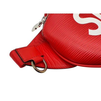 Louis Vuitton Waist Bag Bum Body Epi Leather Red 2491