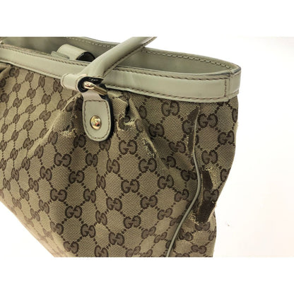 Gucci Women's Bag Sookie Shoulder Tote Interlocking G GG Canvas 296835 Beige