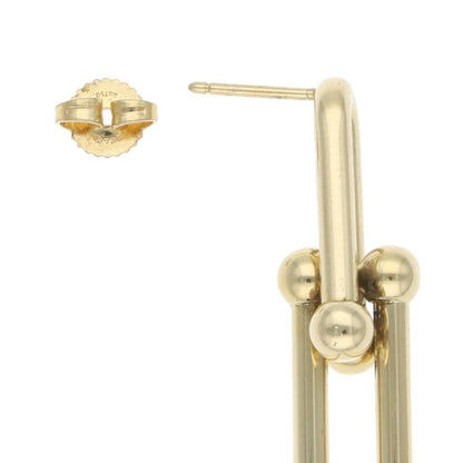 Tiffany & Co Hardwear Hardware 18K Yellow Golddouble Link Earrings Men's