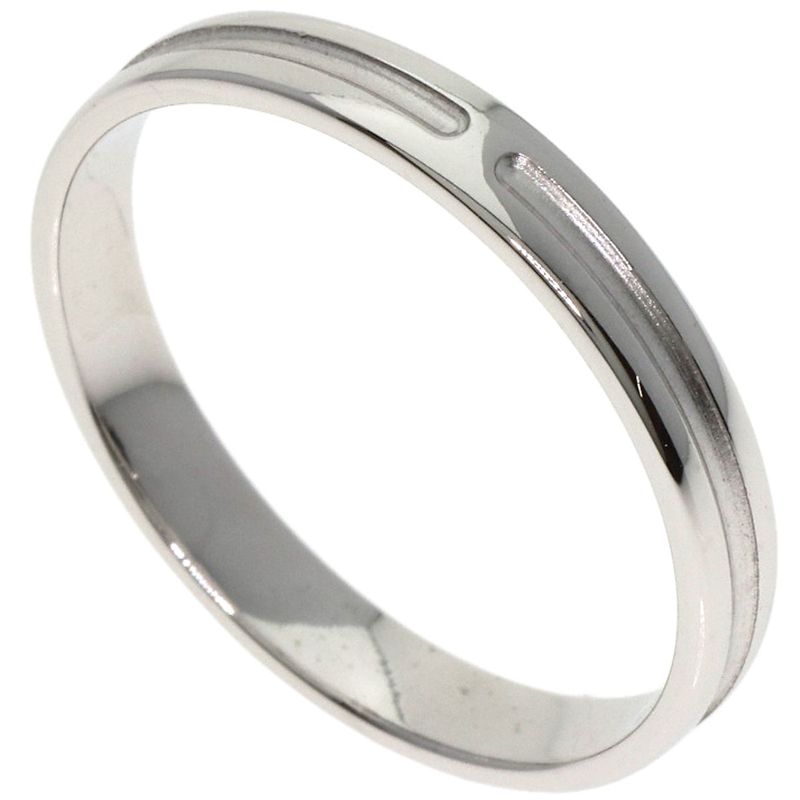Hermes Ariane #57 Ring 18K White Gold Ladies
