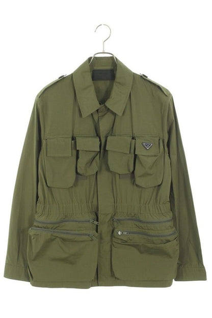 Prada Sgc553 Multipocket Safari Shirt Blouson Men's 46