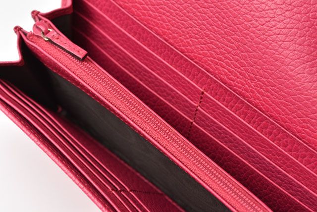Unused Gucci Long Wallet Gucci Swing Pink 354496