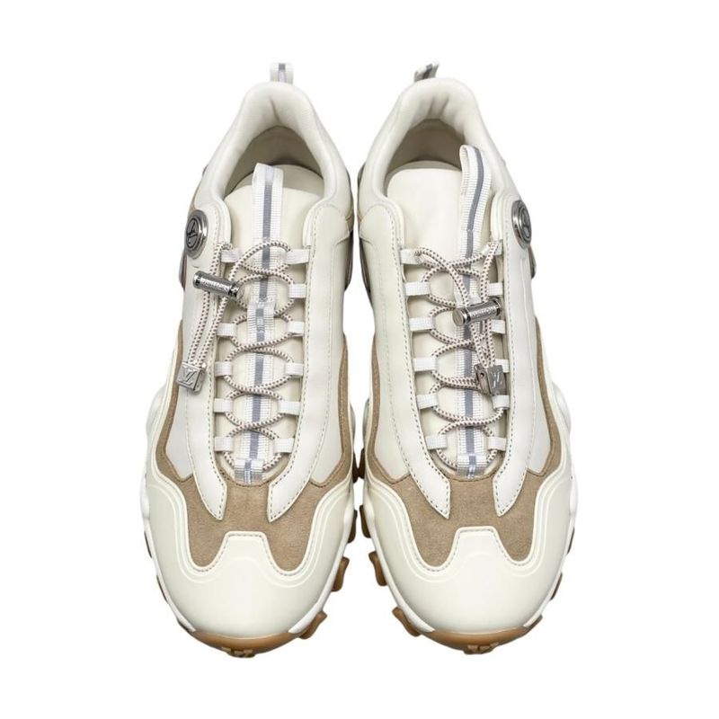 Louis Vuitton Sneakers LV Rush Line 1acxl0 36 Size Calf Leather Cles Beige