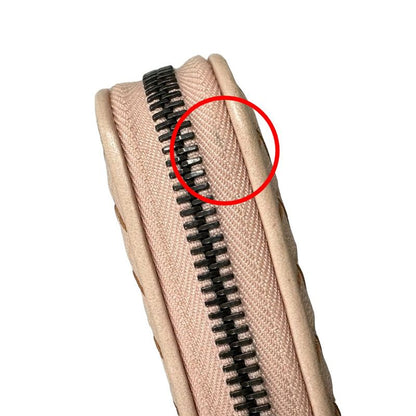 Bottega Veneta 114076v001n Intrecciato Round Zipper Mesh Eleven Long Wallet