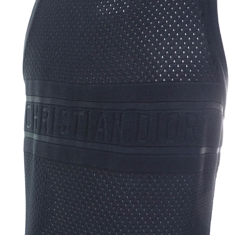 Christian DIOR 2021 114t42am531 Back Logo Mesh Design Tank Top Sleeveless Top