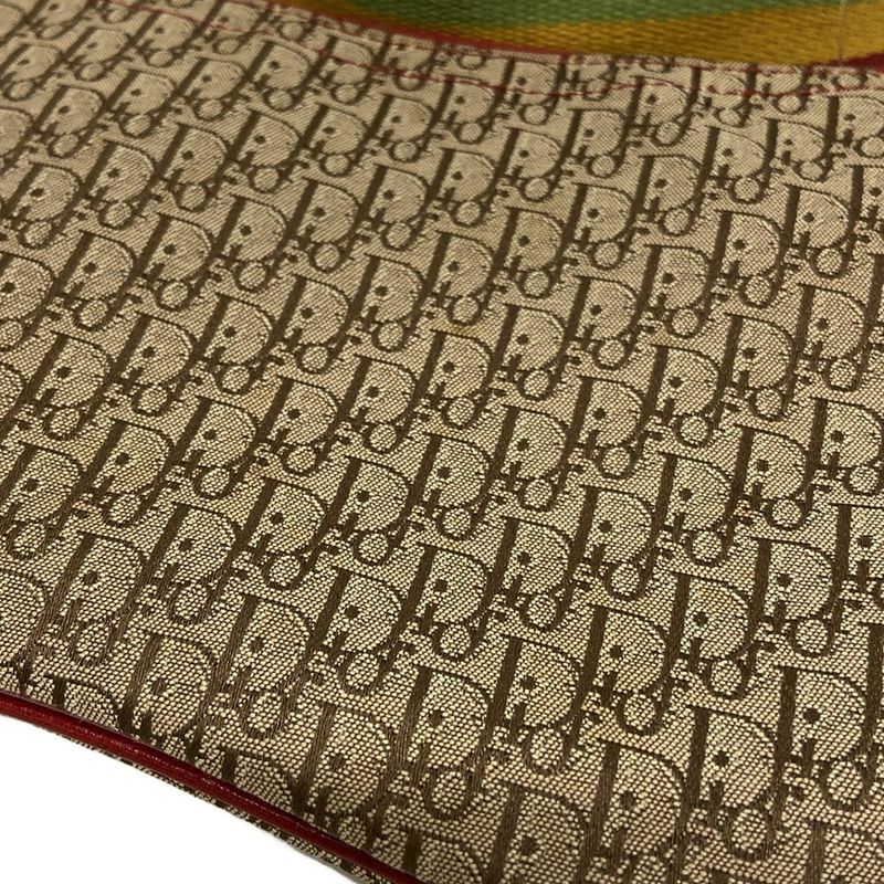 Dior/christian Dior Shoulder Bag Rasta Beige X Yellow X Multi Leather