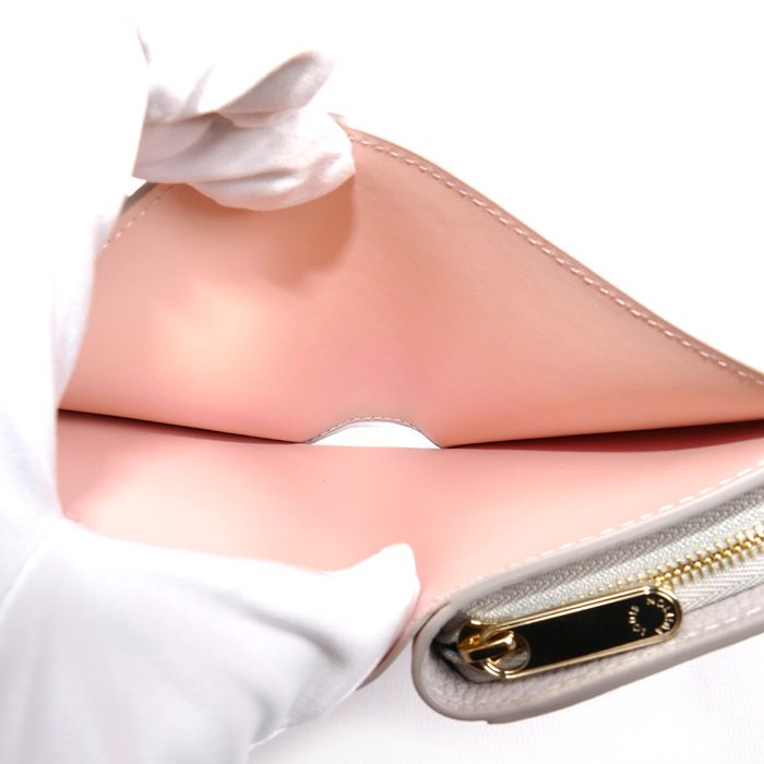 Louis Vuitton Portefeuille Cles A Bifold Wallet Mahina Glaze/pink M13470 IC