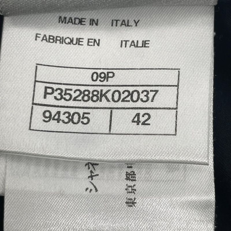 Chanel 09P T-shirt Short Sleeves Black Size 42