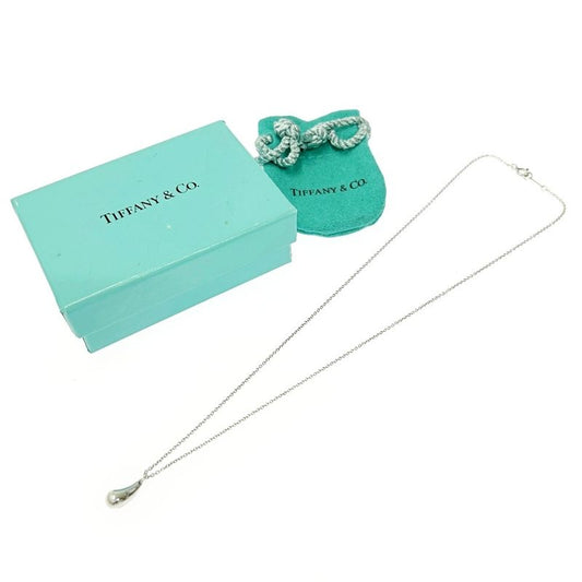 Tiffany & Co Silver Elsa Peretti Tia Dos Rop Necklace 3.0g 925 Engraved 423753
