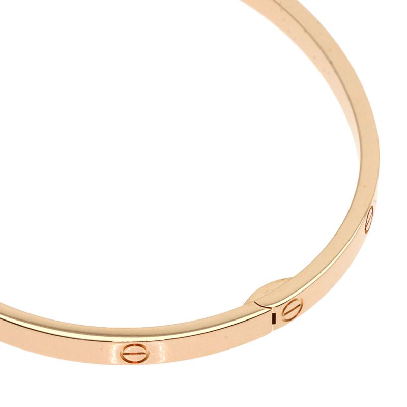 Cartier Mini Love Bracelet #18 Bracelet With Screwdriver 18K Pink Gold Ladies