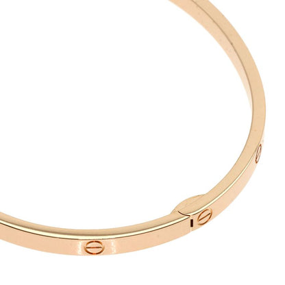Cartier Mini Love Bracelet #18 Bracelet With Screwdriver 18K Pink Gold Ladies