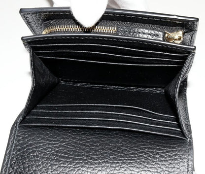 Gucci L Shaped Zipper Fold Wallet With Coin Purse GG Supreme Bi-color Medium