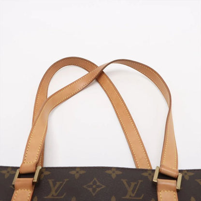 Louis Vuitton Monogram Luko M51155 Leather Tote Bag Shoulder Hand A4 Brown