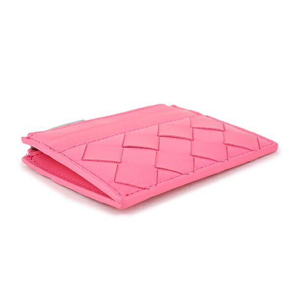 Bottega Veneta Card Case Pink