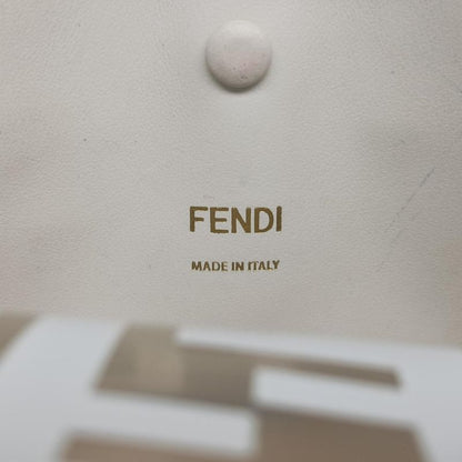 Fendi Cannayf White PVC Coated Canvas 8bt2868bt286a7t519810429