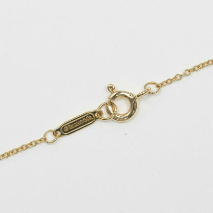 Tiffany & Co Bezel Set 18K Yellow Gold And Diamonds Ladies 2.38g Necklace