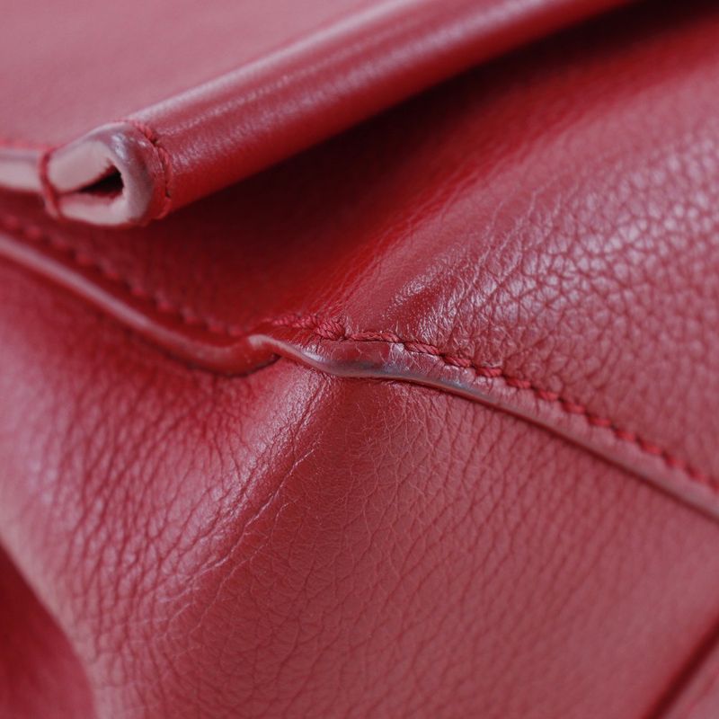 Louis Vuitton Lock Me BB 2WAY M51202 Calf Ruby Red Du0197 Ladies Shoulder Bag