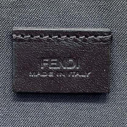 Fendi Round Zipper Long Wallet Brown Zucchino 8m0024