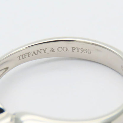 Tiffany & Co Ring - Ring Double Tee A Dos Lop Pt950 Diamond Approx 4.9g