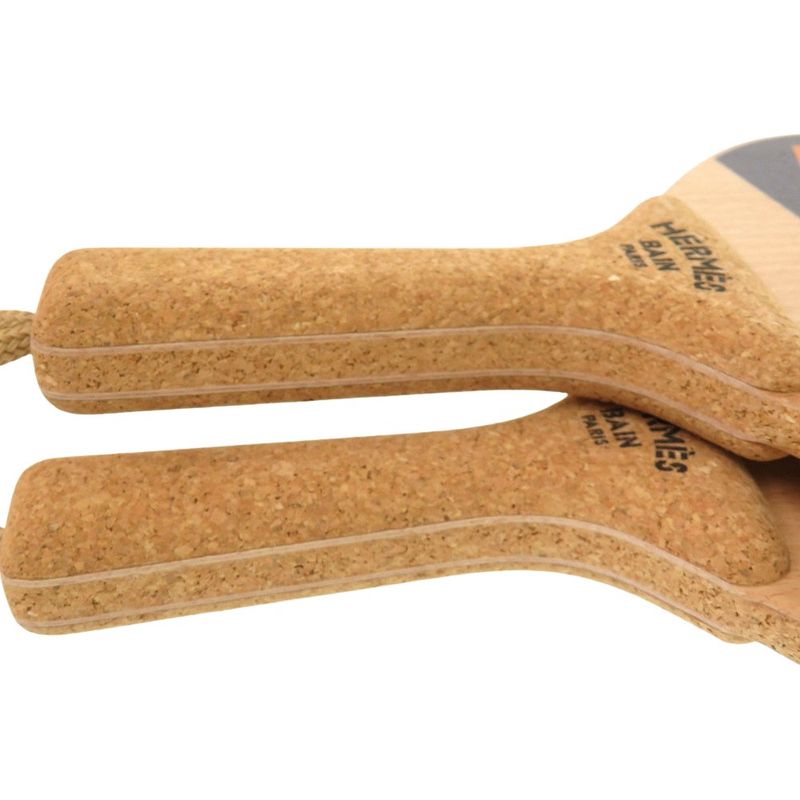 Hermes Apres La Vague Hermes Beach Racket Hobby Cork Multicolor 0904 Hermes