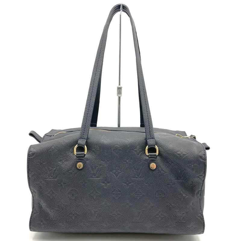 Louis Vuitton Anspire M93415 Shoulder Bag Monogram Empreinte Navy Women