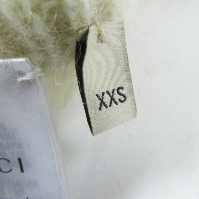 Gucci×adidas Gucci×adidas 721504 Mohair Trefoil Embroidery Knit Long Pants