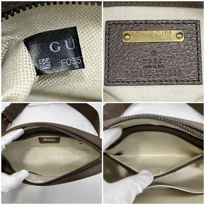 Gucci Body Bag Brown 100 th Anniversary