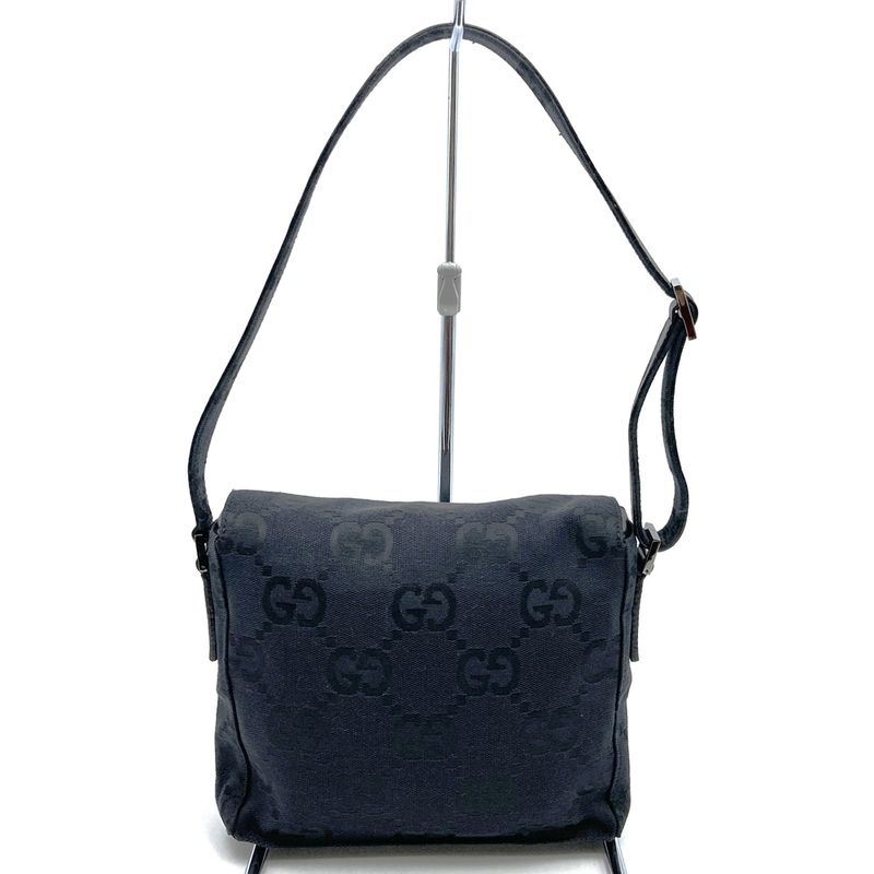Gucci 001 3307 Shoulder Bag Mini Bag Handbag Jumbo GG Canvas