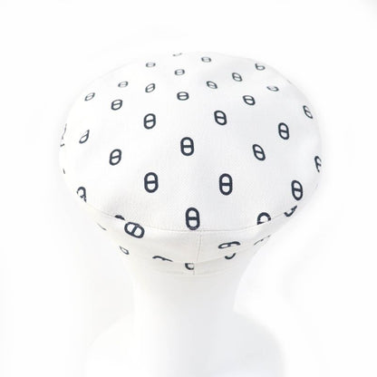 Hermes 23SS Vauban Toile Ashe Chaine D'ancre Serie Hardware Casket White 59