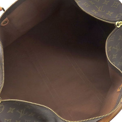 Louis Vuitton Boston Bag Keepall 50 Monogram Canvas Monogram Gold Hardware