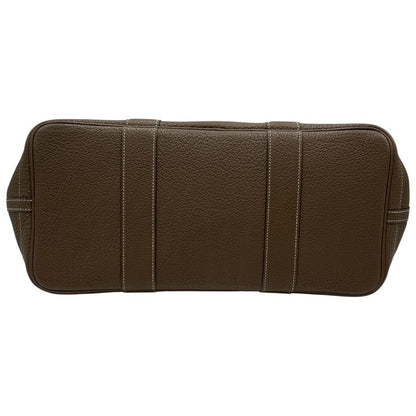 Hermes Handbag Garden Party 36 Etoupe □P Brown