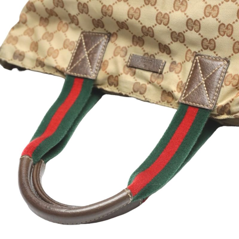 Gucci 131228 Tote Bag GG Canvas Handbag Gucci Beige