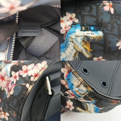 Christian Diorchristian Dior Solayama Robot Dinosaur Black And Multicolor Nylon